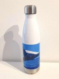 Arty Water Bottle - Spring Fling (White)